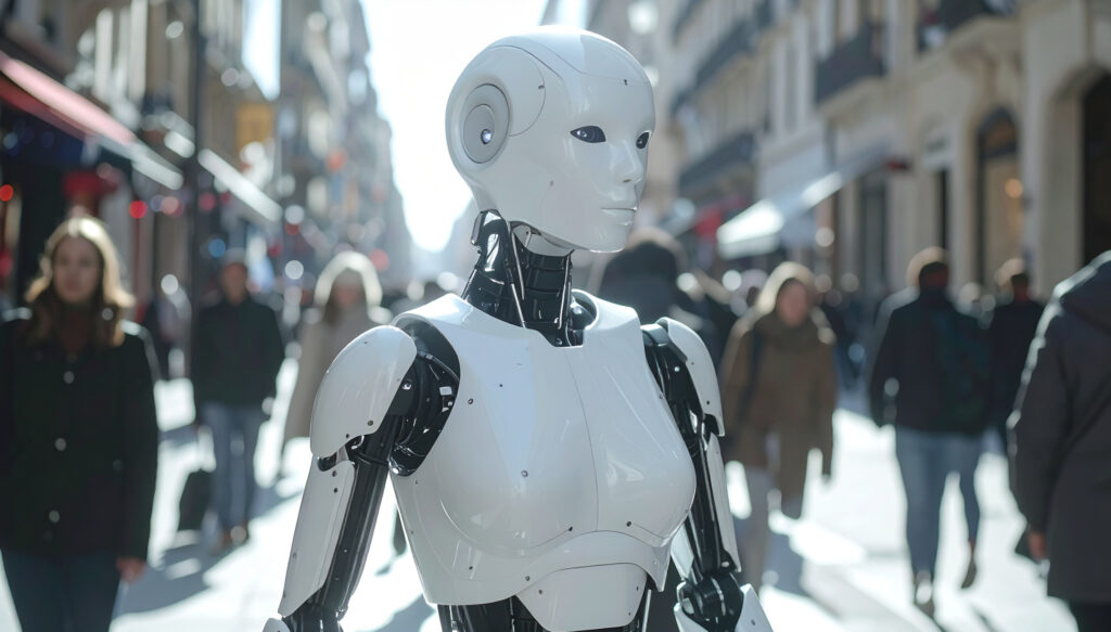 街中のロボット2