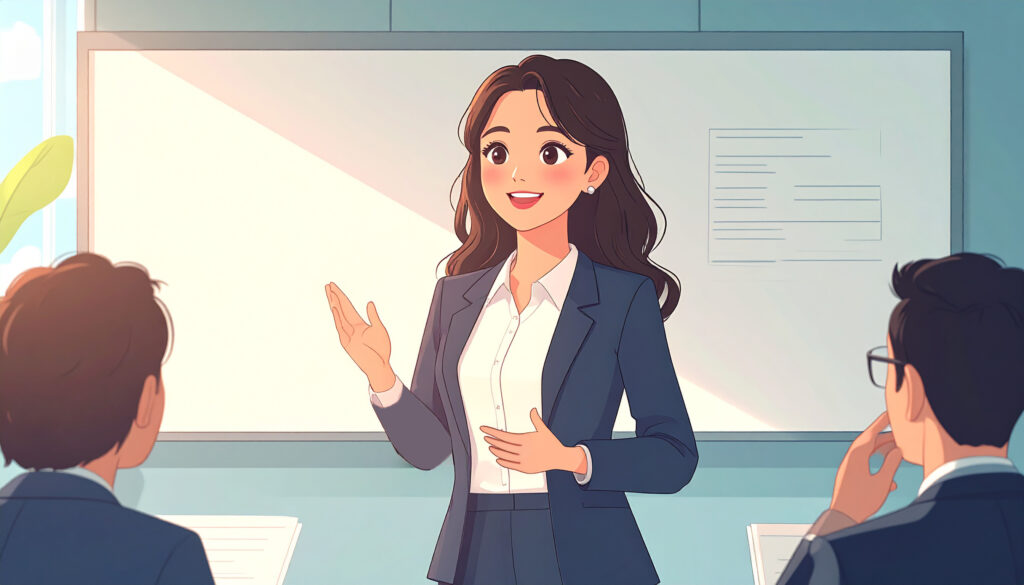 ビジネスプレゼンテーション