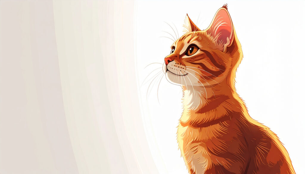 猫の静かなひととき