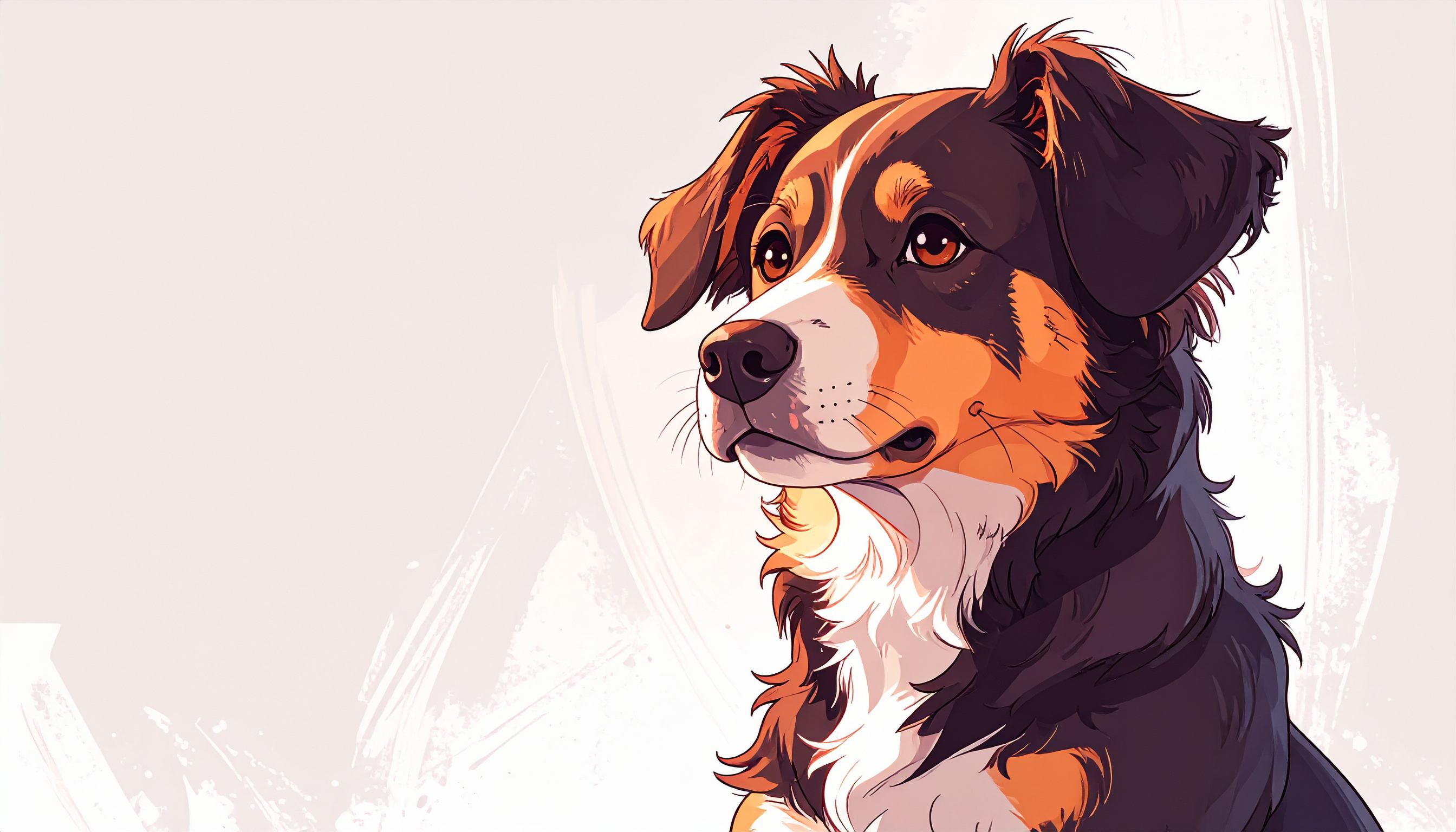 やさしい眼差しの犬